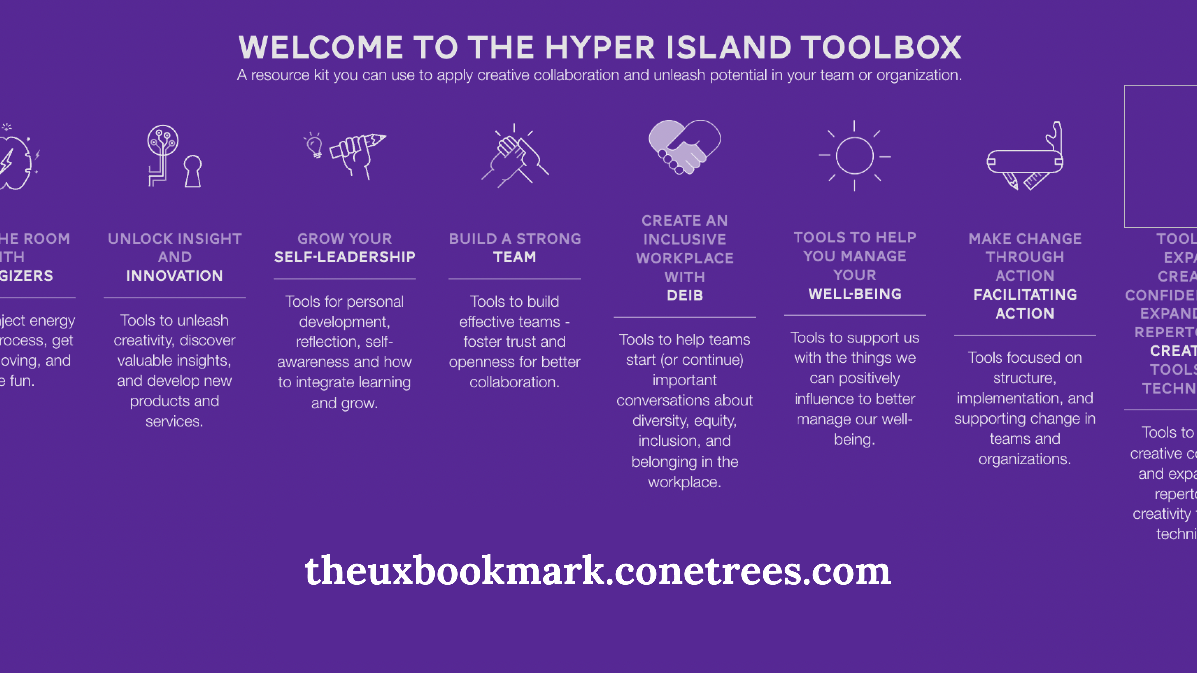 Hyper Island collaborative methods toolbox